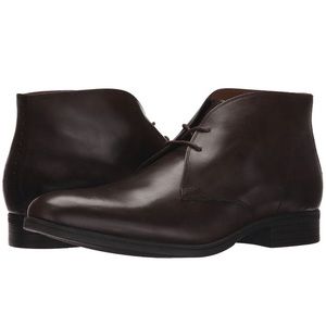 Cole Haan Grand OS Men's Chukka Walnut brown Leather Dress Shoes Size 10 C20272